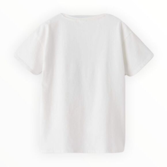 ZARA Kids | White | TEXT T-SHIRT - Picture 2 of 5